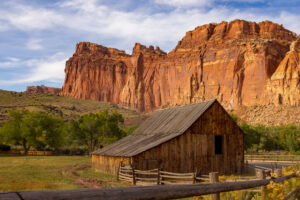 A trip to Capitol Reef National Park invariably leads to the Pendleton Barn, a part of the original Gifford Homestead