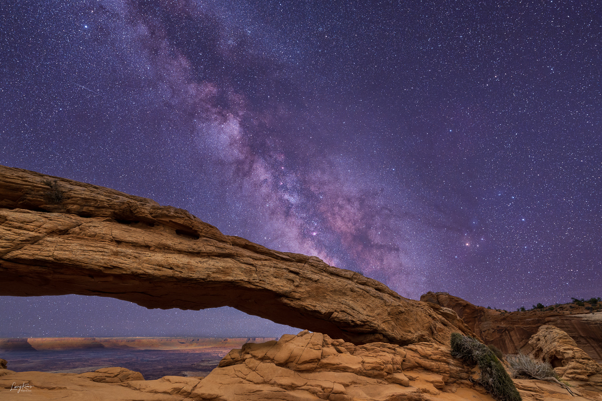 Mesa Arch Night