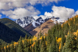 This high mountain pass runs from near Silverton, Colorado to Telluride as long as you have a 4 wheel drive vehicle.