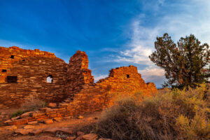 Many hundreds of years have passed since these Indian Ruins, outside Flagstaff, Arizona, were occupied.