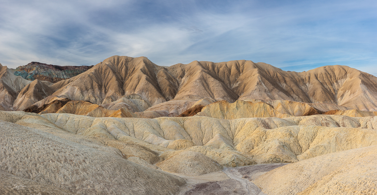 20 Mule Team Canyon Panorama