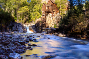 The Old Crystal Mill Powerstation outside Marble, Colorado