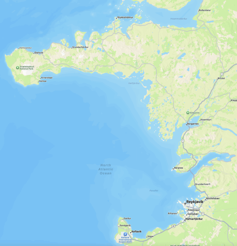 Highway 1 to Highway 54